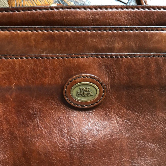 The Bridge Men’s Bag small flat leather - Picture 3 of 7